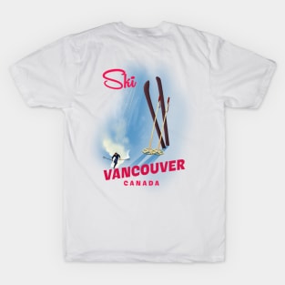 Vancouver Canada Ski T-Shirt